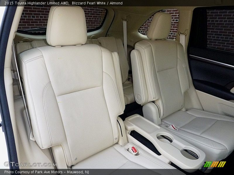 Blizzard Pearl White / Almond 2015 Toyota Highlander Limited AWD