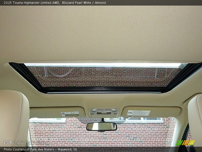 Blizzard Pearl White / Almond 2015 Toyota Highlander Limited AWD