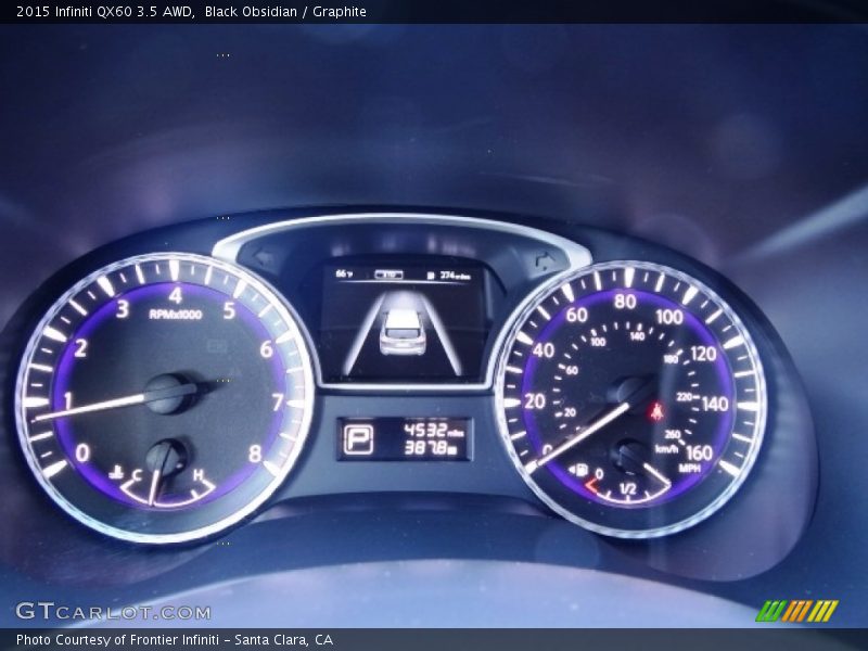 Black Obsidian / Graphite 2015 Infiniti QX60 3.5 AWD