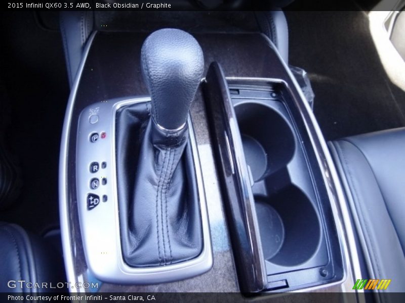 Black Obsidian / Graphite 2015 Infiniti QX60 3.5 AWD