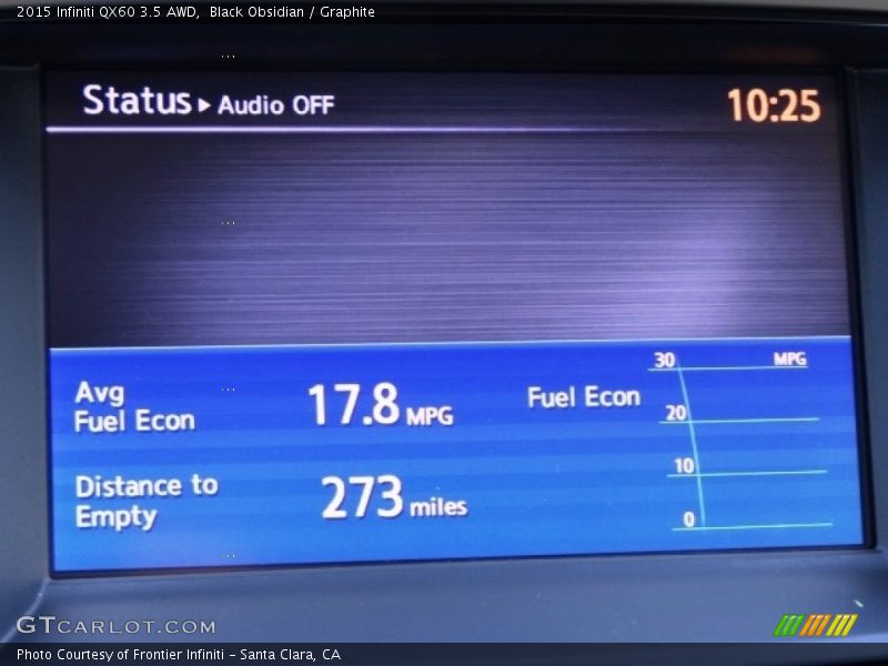 Black Obsidian / Graphite 2015 Infiniti QX60 3.5 AWD