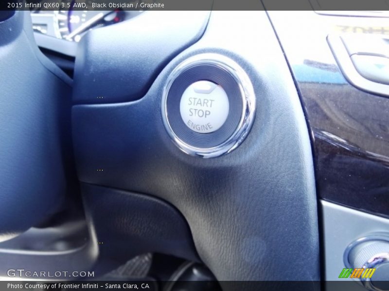Black Obsidian / Graphite 2015 Infiniti QX60 3.5 AWD