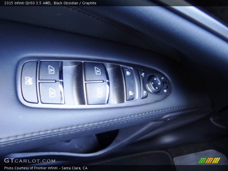 Black Obsidian / Graphite 2015 Infiniti QX60 3.5 AWD
