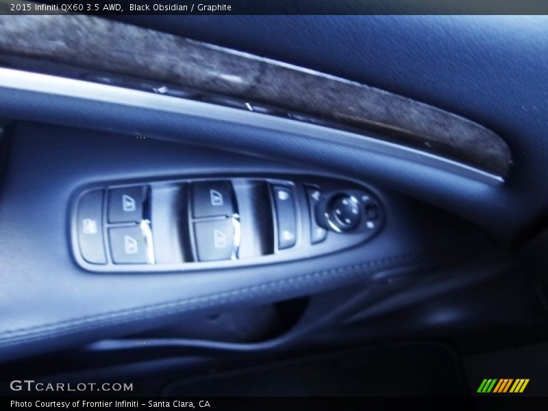 Black Obsidian / Graphite 2015 Infiniti QX60 3.5 AWD