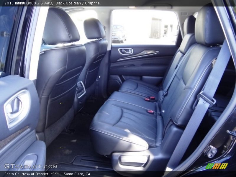 Black Obsidian / Graphite 2015 Infiniti QX60 3.5 AWD