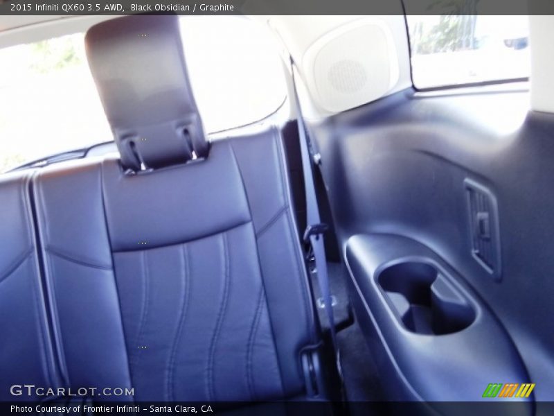 Black Obsidian / Graphite 2015 Infiniti QX60 3.5 AWD