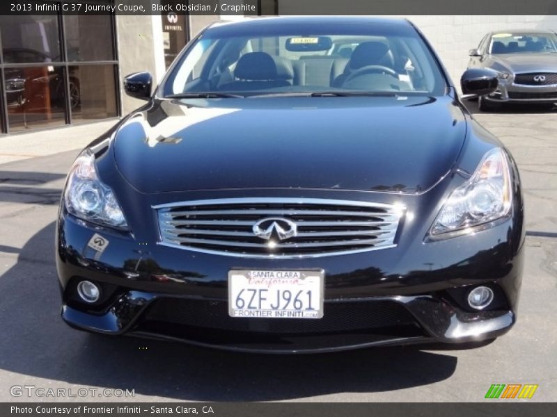 Black Obsidian / Graphite 2013 Infiniti G 37 Journey Coupe