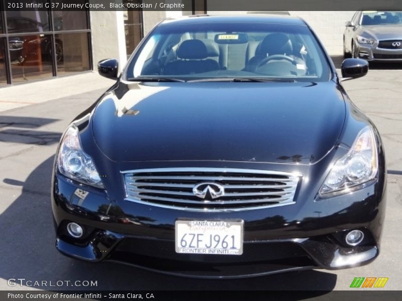 Black Obsidian / Graphite 2013 Infiniti G 37 Journey Coupe