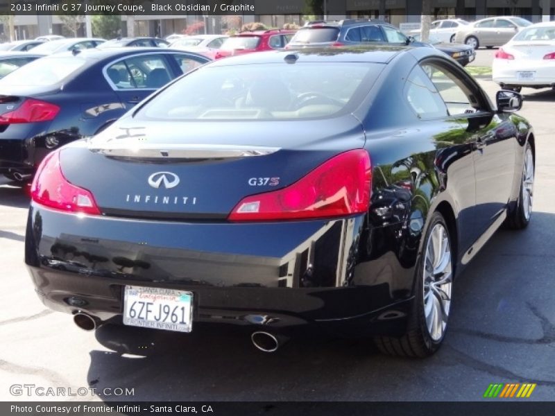 Black Obsidian / Graphite 2013 Infiniti G 37 Journey Coupe
