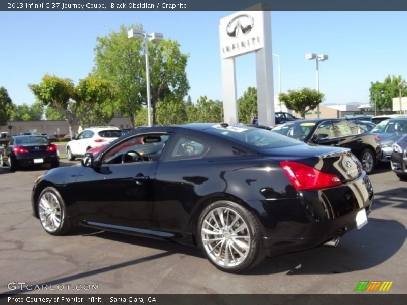 Black Obsidian / Graphite 2013 Infiniti G 37 Journey Coupe