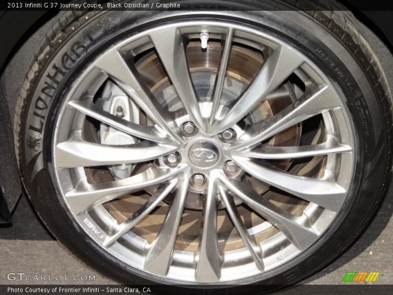 Black Obsidian / Graphite 2013 Infiniti G 37 Journey Coupe