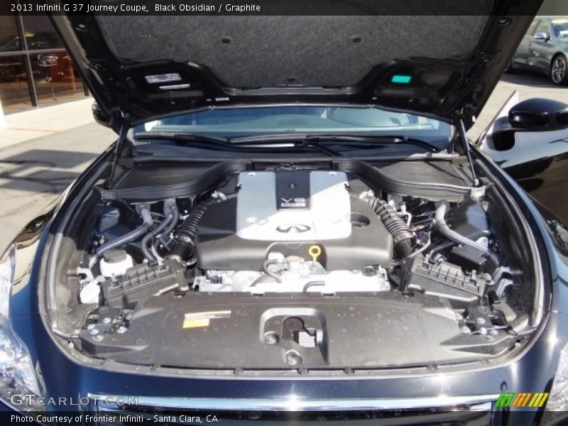 Black Obsidian / Graphite 2013 Infiniti G 37 Journey Coupe