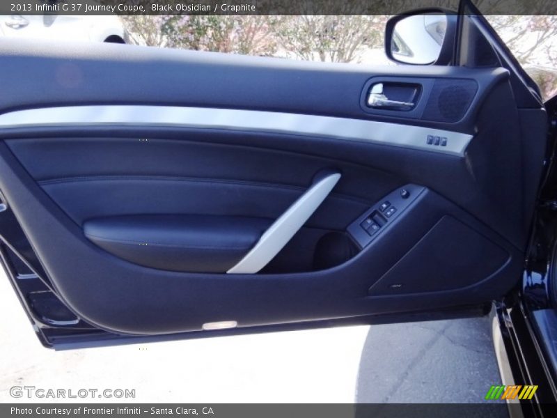Black Obsidian / Graphite 2013 Infiniti G 37 Journey Coupe