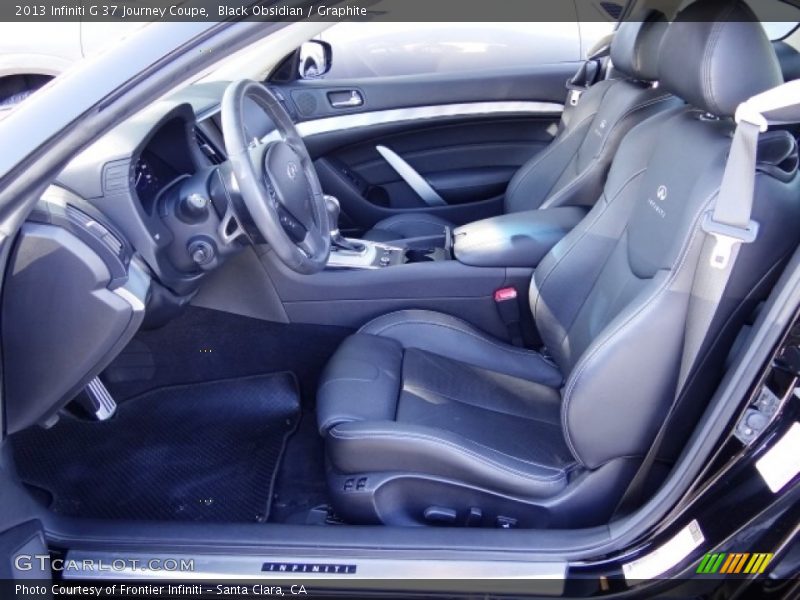 Black Obsidian / Graphite 2013 Infiniti G 37 Journey Coupe