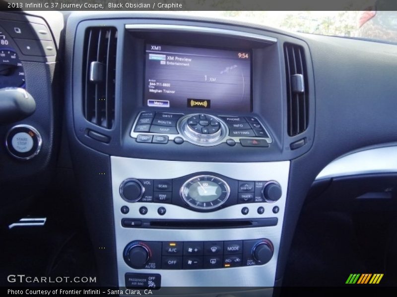 Black Obsidian / Graphite 2013 Infiniti G 37 Journey Coupe