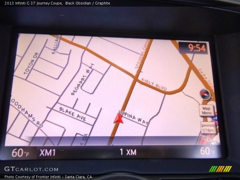 Black Obsidian / Graphite 2013 Infiniti G 37 Journey Coupe