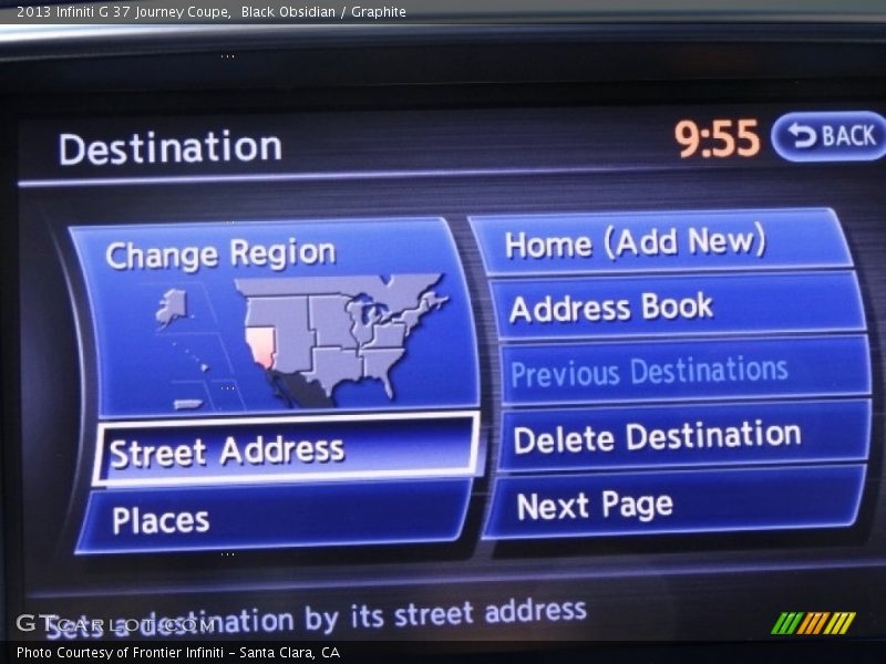 Black Obsidian / Graphite 2013 Infiniti G 37 Journey Coupe