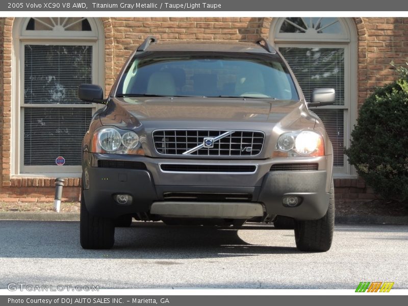 Titanium Gray Metallic / Taupe/Light Taupe 2005 Volvo XC90 V8 AWD