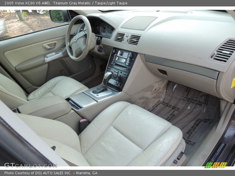 Titanium Gray Metallic / Taupe/Light Taupe 2005 Volvo XC90 V8 AWD