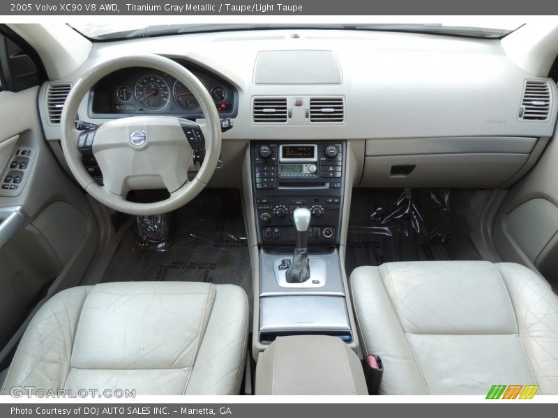 Titanium Gray Metallic / Taupe/Light Taupe 2005 Volvo XC90 V8 AWD