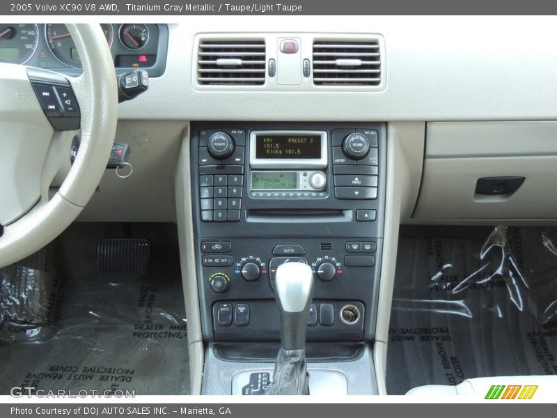 Titanium Gray Metallic / Taupe/Light Taupe 2005 Volvo XC90 V8 AWD
