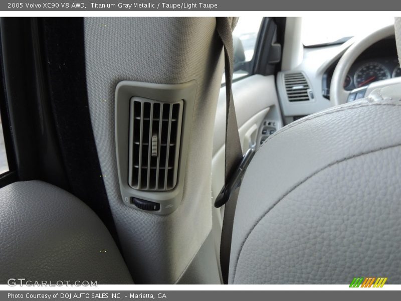 Titanium Gray Metallic / Taupe/Light Taupe 2005 Volvo XC90 V8 AWD