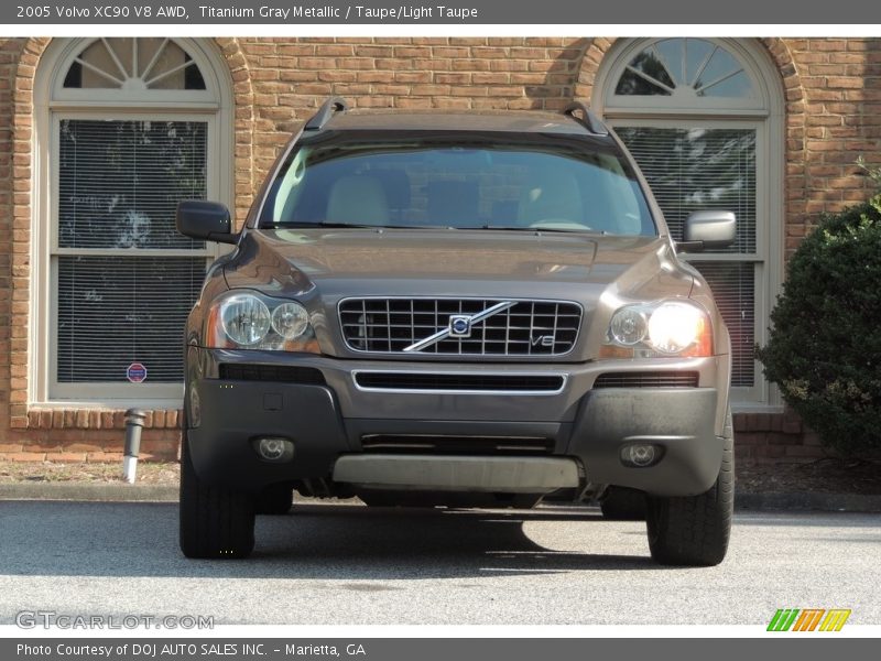 Titanium Gray Metallic / Taupe/Light Taupe 2005 Volvo XC90 V8 AWD