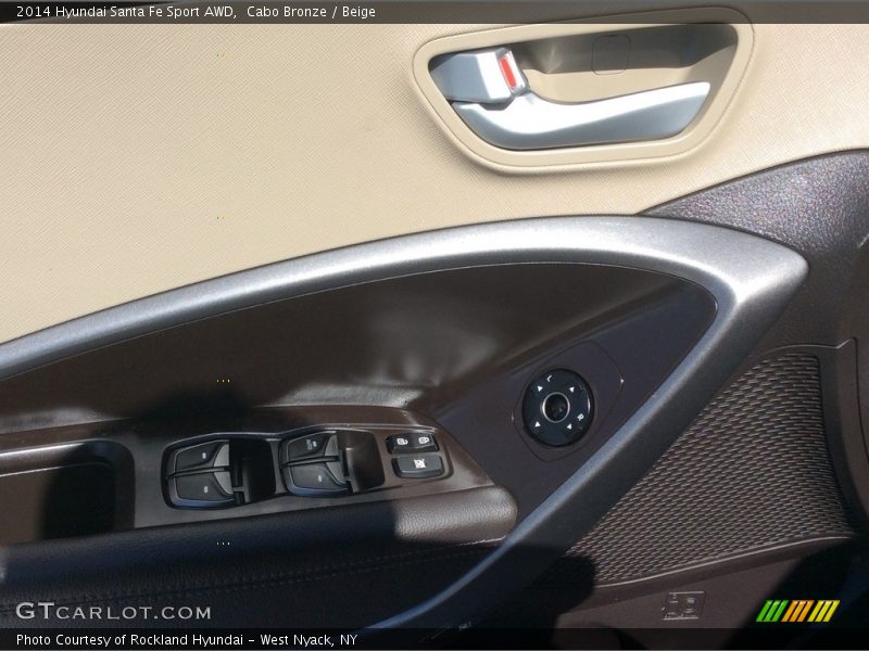 Cabo Bronze / Beige 2014 Hyundai Santa Fe Sport AWD
