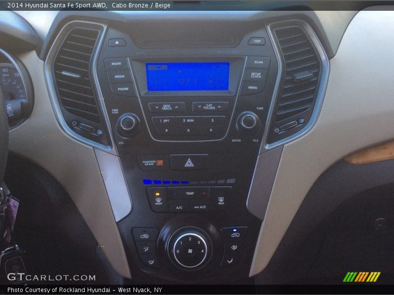 Cabo Bronze / Beige 2014 Hyundai Santa Fe Sport AWD