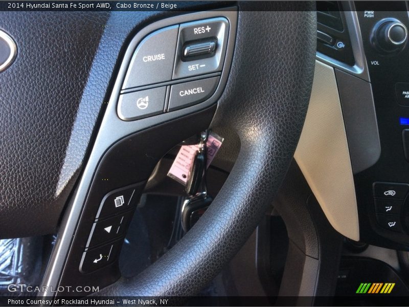 Cabo Bronze / Beige 2014 Hyundai Santa Fe Sport AWD
