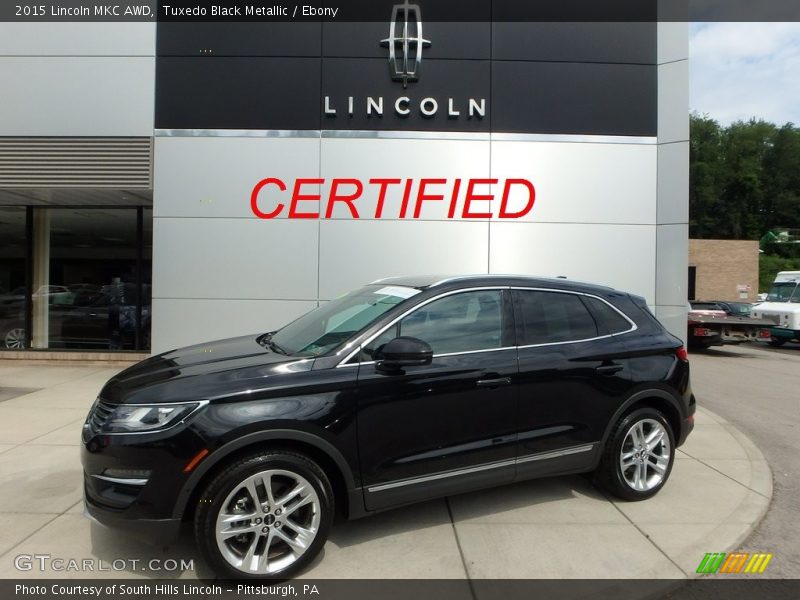Tuxedo Black Metallic / Ebony 2015 Lincoln MKC AWD
