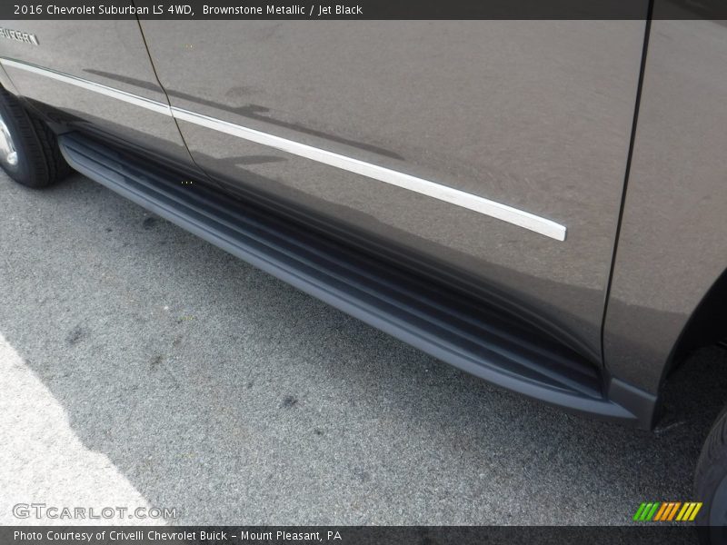 Brownstone Metallic / Jet Black 2016 Chevrolet Suburban LS 4WD