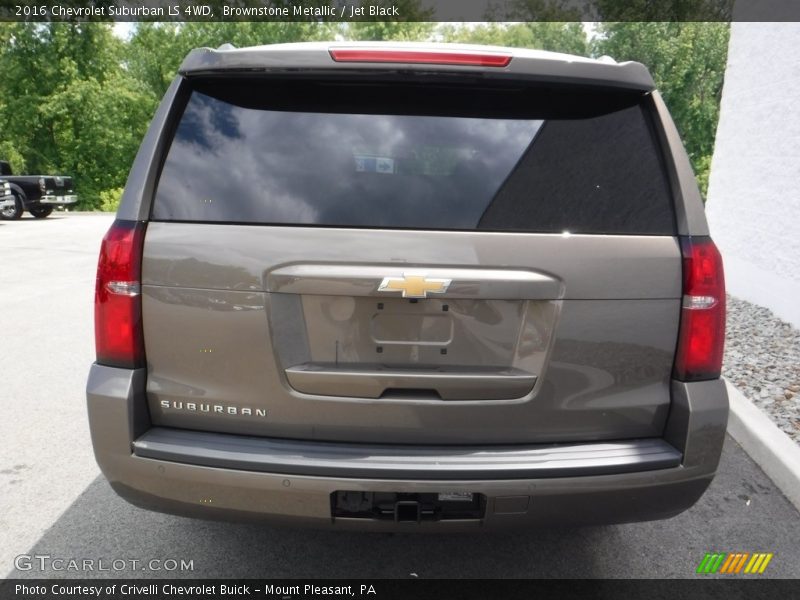 Brownstone Metallic / Jet Black 2016 Chevrolet Suburban LS 4WD