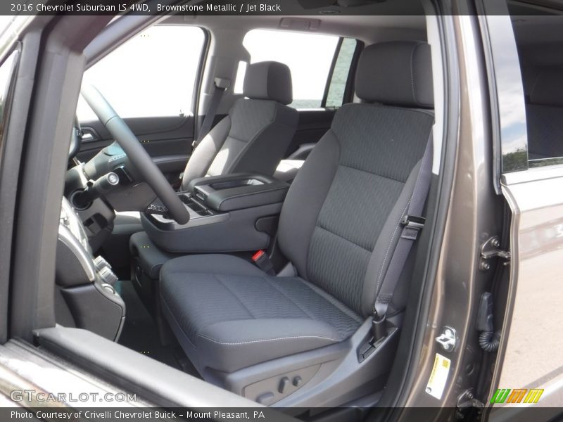 Brownstone Metallic / Jet Black 2016 Chevrolet Suburban LS 4WD