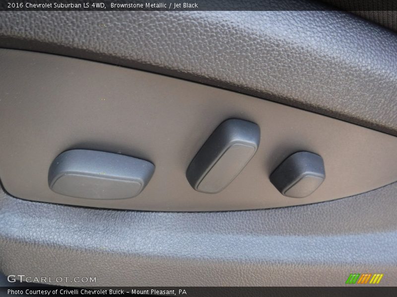 Brownstone Metallic / Jet Black 2016 Chevrolet Suburban LS 4WD