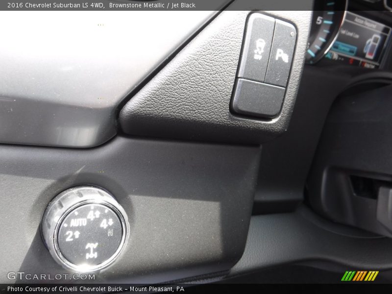 Brownstone Metallic / Jet Black 2016 Chevrolet Suburban LS 4WD