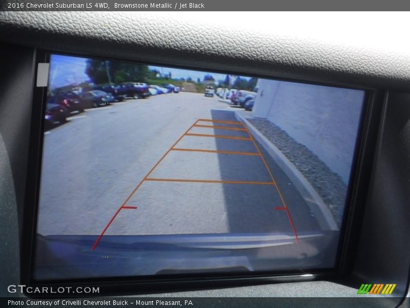 Brownstone Metallic / Jet Black 2016 Chevrolet Suburban LS 4WD