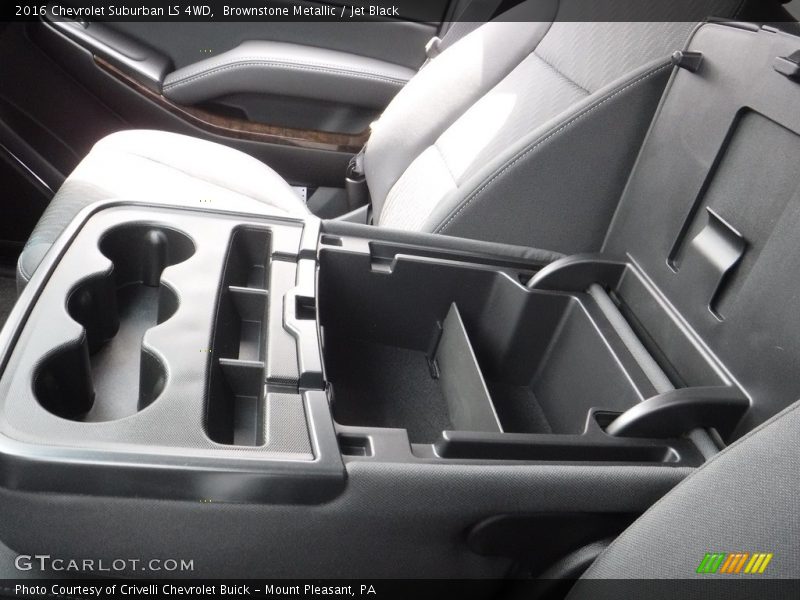 Brownstone Metallic / Jet Black 2016 Chevrolet Suburban LS 4WD
