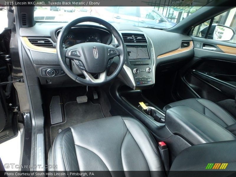 Tuxedo Black Metallic / Ebony 2015 Lincoln MKC AWD