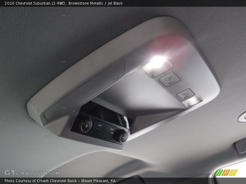 Brownstone Metallic / Jet Black 2016 Chevrolet Suburban LS 4WD