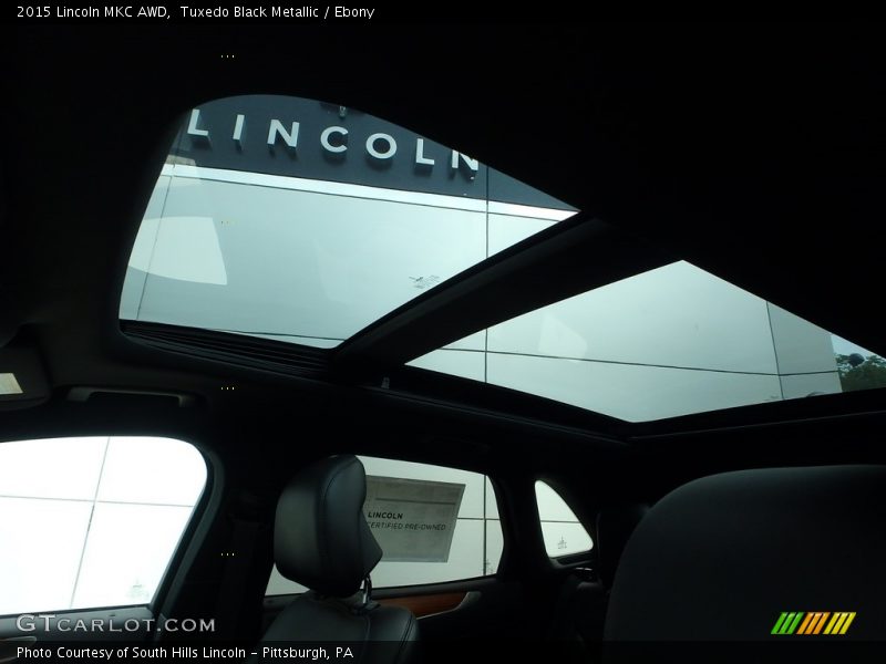 Tuxedo Black Metallic / Ebony 2015 Lincoln MKC AWD