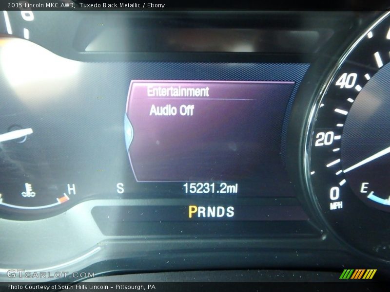 Tuxedo Black Metallic / Ebony 2015 Lincoln MKC AWD