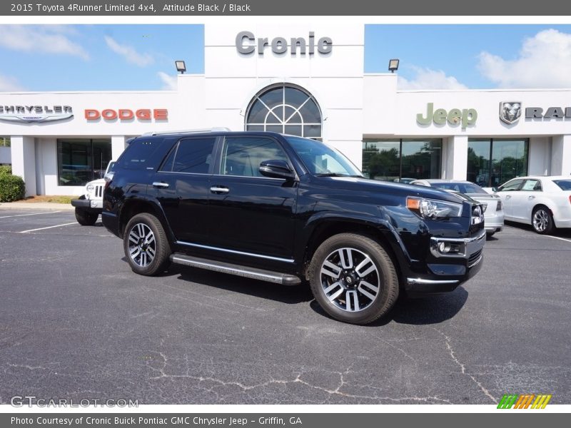 Attitude Black / Black 2015 Toyota 4Runner Limited 4x4