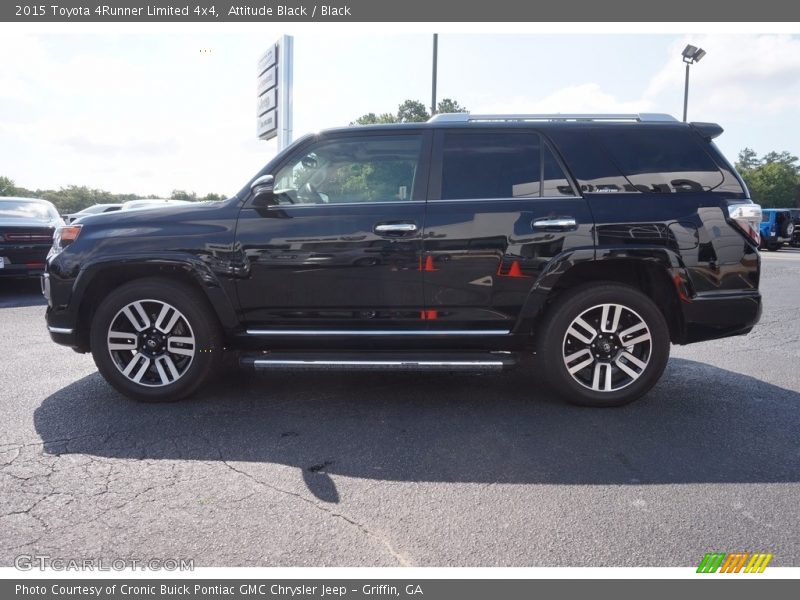 Attitude Black / Black 2015 Toyota 4Runner Limited 4x4