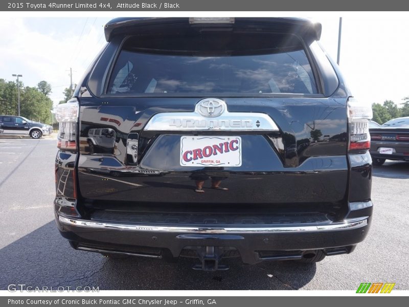Attitude Black / Black 2015 Toyota 4Runner Limited 4x4
