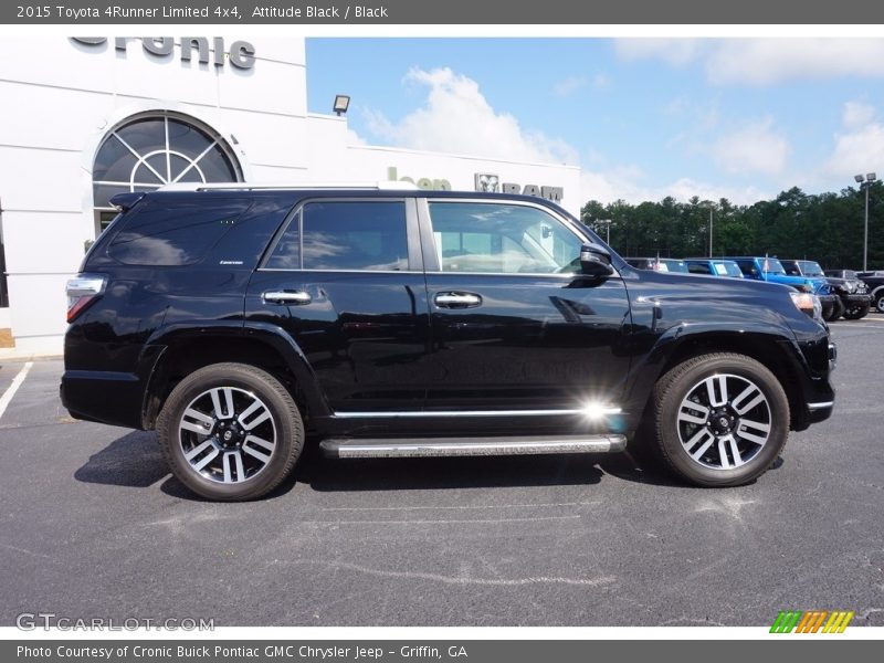 Attitude Black / Black 2015 Toyota 4Runner Limited 4x4