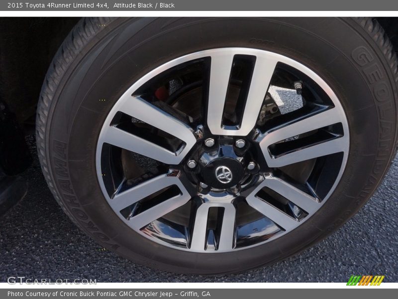 Attitude Black / Black 2015 Toyota 4Runner Limited 4x4
