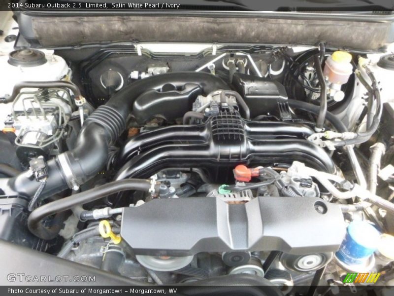 Satin White Pearl / Ivory 2014 Subaru Outback 2.5i Limited