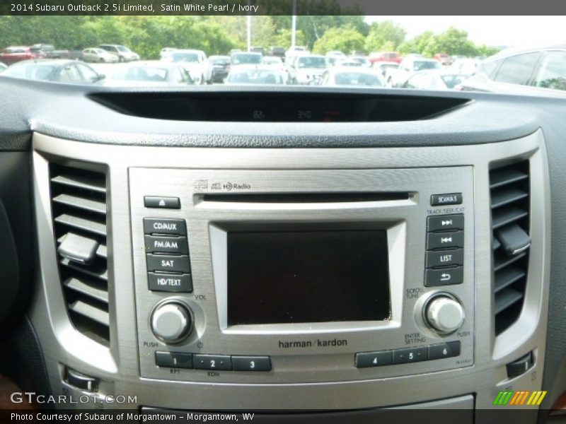 Satin White Pearl / Ivory 2014 Subaru Outback 2.5i Limited
