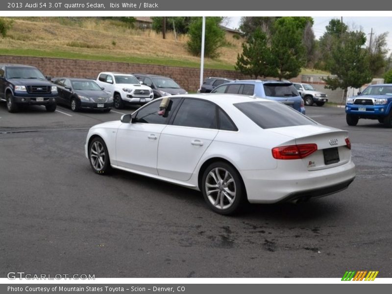 Ibis White / Black 2013 Audi S4 3.0T quattro Sedan